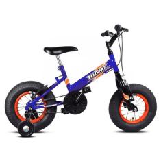 Bicicleta Aro 8 Ultra Bikes Big Fat Infantil, Azul, Aro 8
