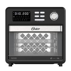 Forno Fryer Air Oster OFOR160 15L Multifunções Compact 10 em 1 Digital Preto
