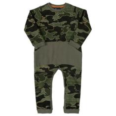 Macacão Infantil em Moletom e Ribana Quimby