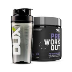 DUX Pré Treino Bifásico Pre Workout Original Sabor Maçã Verde 300G Dux Nutrition