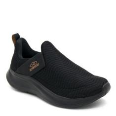 Tênis Olympikus Slip On Feminino Flutua 952 Preto-Feminino