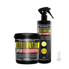 Kit Máscara 1kg e Spray Anabolizante Natumaxx