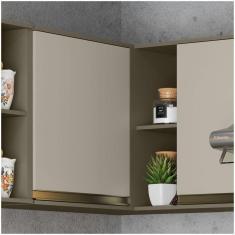 Armário De Cozinha Canto Reto 01 Porta évelin Henn Duna Cristal