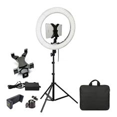 Iluminador Ring Light Led com Tripé - 48cm 80W - DSLR Tablet Celular
