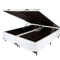 Cama Box Bau Queen Size Com 48Cm De Altura - Reforçado
