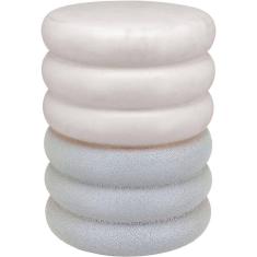 Banqueta Cerâmica 44x33x33cm Marfim