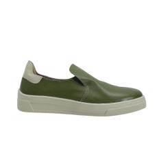 Tênis Slip On Dezzlun Rafa em Couro Feminino