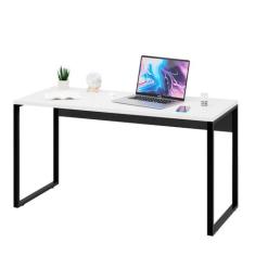 Mesa De Escritório Computador Industrial 1,50m Netmobil, Branco