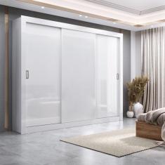 Guarda Roupa Casal 3 Portas de Correr City Maxel