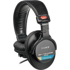 Fone de ouvido Sony MDR7506 Professional de Diafragma Grande