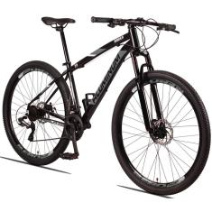 Bicicleta Aro 29 Aluminum Raider 24 Marchas Vel Index Freio a Disco Alumínio MTB-Unissex