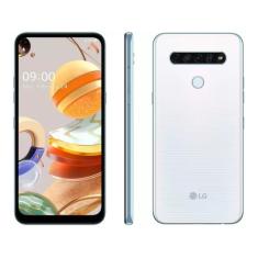 Smartphone LG Branco K61s 128gb 4gb 6,53 Pronta Entrega
