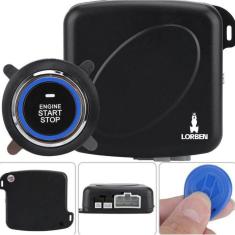 Kit Ignição Partida Rfid Motor Carro Botão Start Stop Universal Lorben