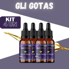 Glico Gotas 30ml Suplemento Alimentar Oficial Kit 4 Frascos - G4
