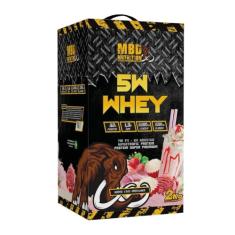 Whey Protein 5W 2Kg - MBD Nutrition (Ninho com Morango)