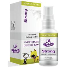 Strong 30ml Homeopatia Para Imunidade Cães/ Gatos - Real H