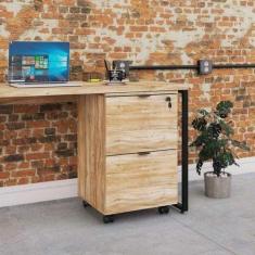 Gaveteiro Volante 2 Gavetas para Pastas Kugv42 Kuadra Yescasa