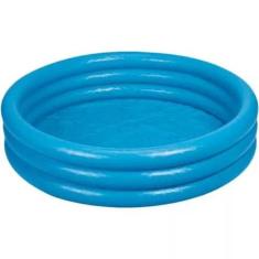 Piscina Inflável Infantil Intex Redonda Azul Cristal 581L
