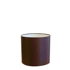 Cúpula Abajur Cilíndrica Cp-8005 Ø18x18cm Café