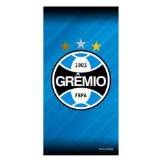 Toalha de Banho Praia Escudo Times Veludo Estampada Buettner