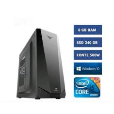 Pc Computador Cpu Intel Core I5 + Ssd 240gb, 8gb Memória Ram - WINDOWS