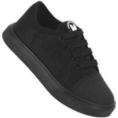 Molekinho Tenis Tec Nylon Nepal Preto