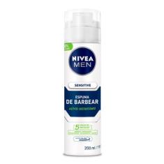 NIVEA MEN Espuma de Barbear Sensitive, 200ml