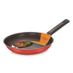 Frigideira francesa antiaderente 18 cm - vermelha - Dona Chefa