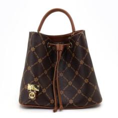 Bolsa Sacola Com Repartição Alça Central E Transversal Ombro - Talassa