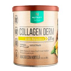 Collagen Derm - Colágeno + Ácido Hialurônico Abacaxi com Hortelã - 330g