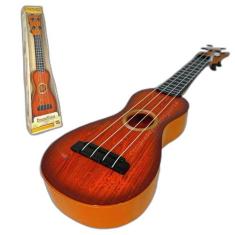 Mini Violão Acústico Com Cordas De Aço E Palheta Infantil - Cs Imports