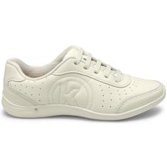 Tenis Feminino Casual Kolosh Calce Fácil Brilho Estilo