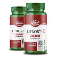Kit 2 Liprost E Licopeno Com Vitamina E Unilife 60 Cápsulas