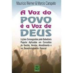 Livro A Voz Do Povo É A Voz De Deus