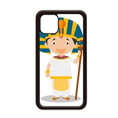 Capa amarela desenho do Egito para iPhone 12 Pro Max para Apple Mini Mobile Case Shell
