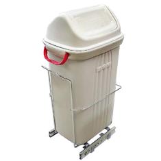 Lixeira De Base 30 Litros Trilhos Ecológica Jomer 8685