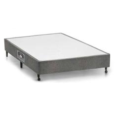 Cama Box Base Universal Viúva Gold Star Suede Gray (128x188x27) - Castor