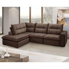 Sofá/ Estofado Solar Campus Com 2 Lugares e Chaise Direto