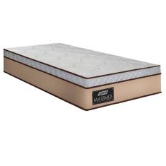 Colchão Solteiro Gazin Maximus Molas Ensacadas 88x188x24cm Bege