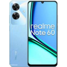 Smartphone Realme Note 60, 256GB, 4GB RAM, Tela 6,75 HD, Câmera 50MP, 