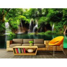 Papel de Parede Paisagens Cachoeira 23 - 1,50 X 2,50 - Voce Decorando