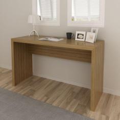 Mesa Escrivaninha para Escritório 127cm ME4135 Tecnomóbili, Amêndoa