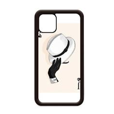 Capa com padrão de cartas de baralho Spade J para iPhone 11 Pro Max para Apple Mobile Case