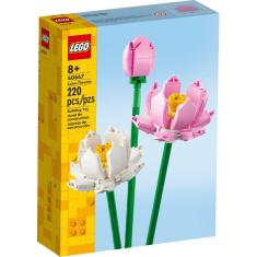 Kit de construção LEGO Lotus Flowers 40647 para crianças de 8 anos ou mais