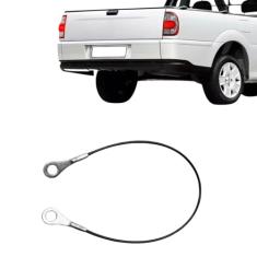 UNIVERSAL AUTOMOTIVE Cabo Aco Tampa Caçamba Compatível com VW Saveiro G2 G3 G4 Serve Lado Direito / Passageiro e Lado Esquerdo / Motorista - Aço Natural - 376827133A