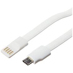 Newex Mini Cabo Flat Type C OEX CB701-50cm - Branco