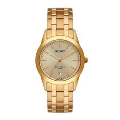 Relógio Orient Masculino Mgss1179 C1kx Aço Dourado