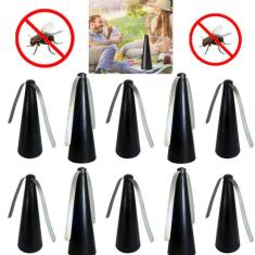 Ventilador Repelente Anti Inseto Kit 10 Uni Afasta Mosquito Mosca Pern