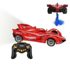 Carrinho de Controle Remoto Grand Prix com 7 Funções Solta Fumaça com 