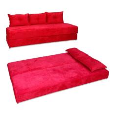 Sofá-cama ´Vermelho 3 em 1 Sofanete